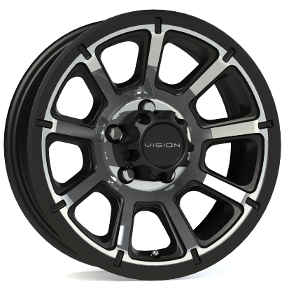Vision Turbine Black/Machine Wheel