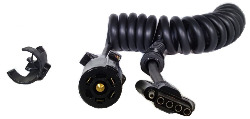 5 way Flat to 7 way Round Coil Plug