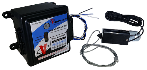 Electric Breakaway Battery and Switch